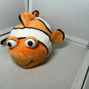10" plush "FInding Nemo" Ganz Webkins Stuffed Clown FIsh